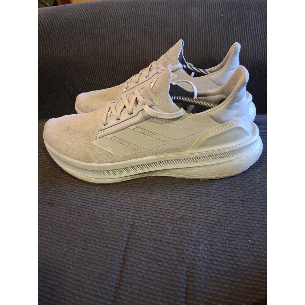 Adidas Ultraboost Light Mens Running Shoes White Grey JH7250 Size 14